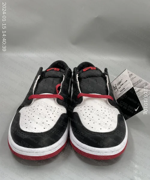 AJ1 Air Jordan 1 Low black toe OG 2