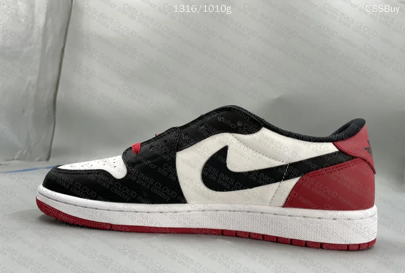 AJ1 Air Jordan 1 Low black toe OG 6