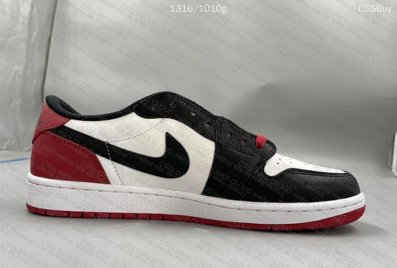 AJ1 Air Jordan 1 Low black toe OG 9