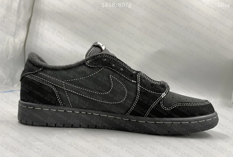 AJ1 Black Phantom 7