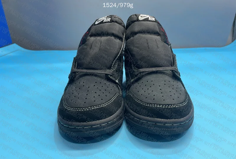 AJ1 Black Phantom B grade 2