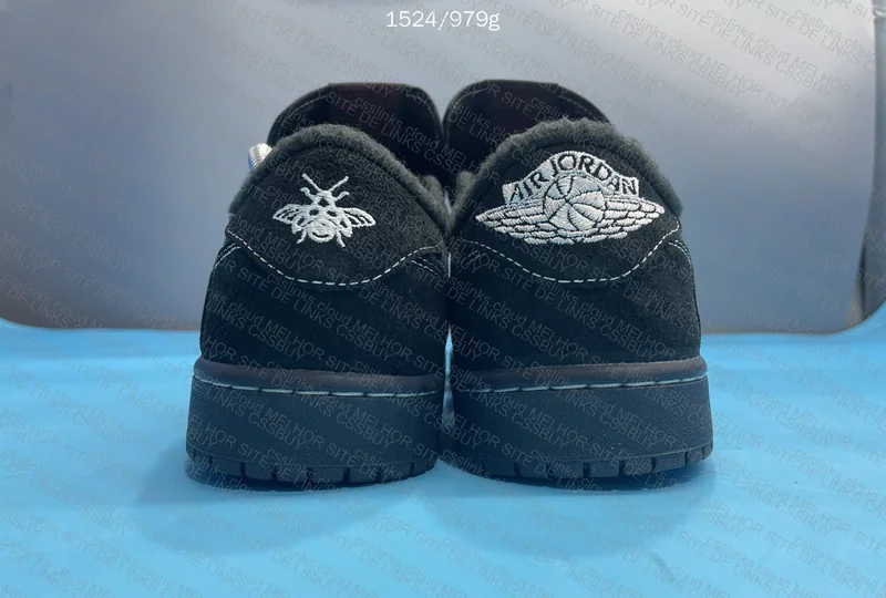 AJ1 Black Phantom B grade 3