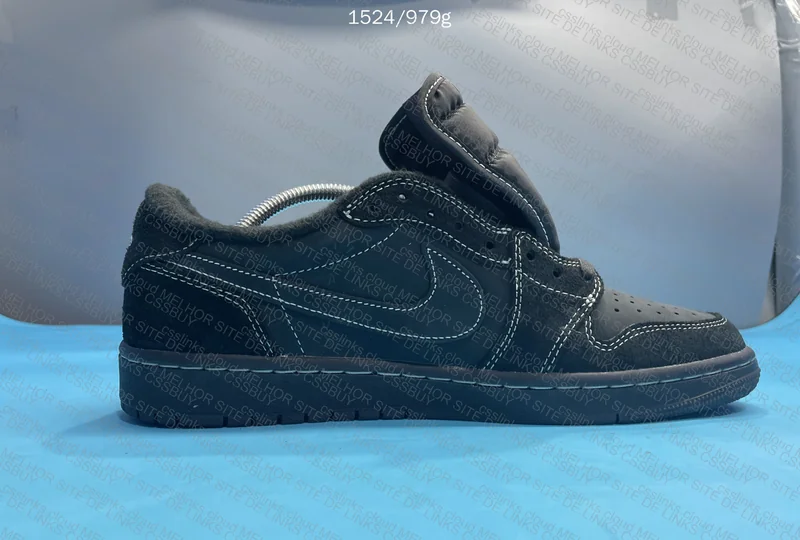 AJ1 Black Phantom B grade 5