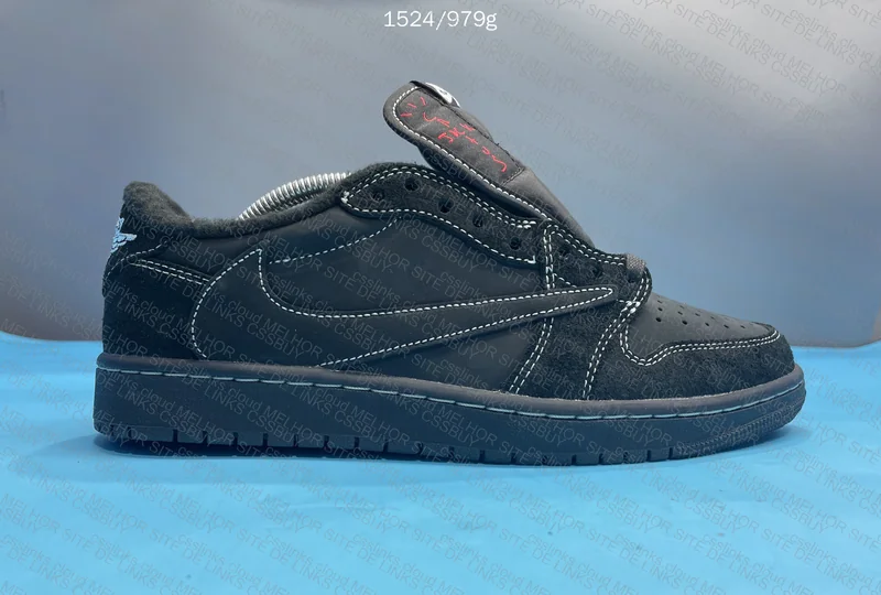AJ1 Black Phantom B grade 6