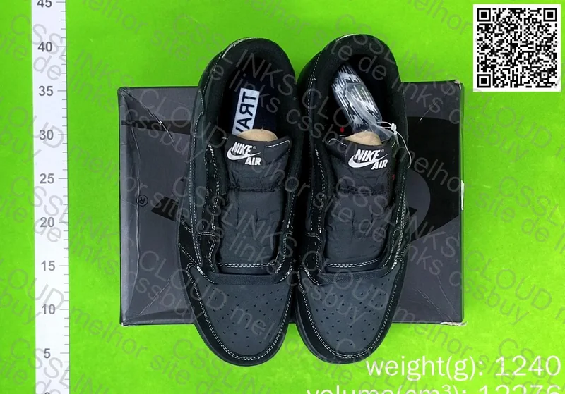 AJ1 Black Phantom FK B Grade