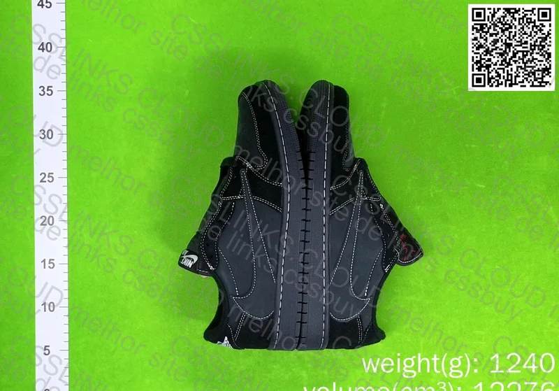 AJ1 Black Phantom FK B Grade 4