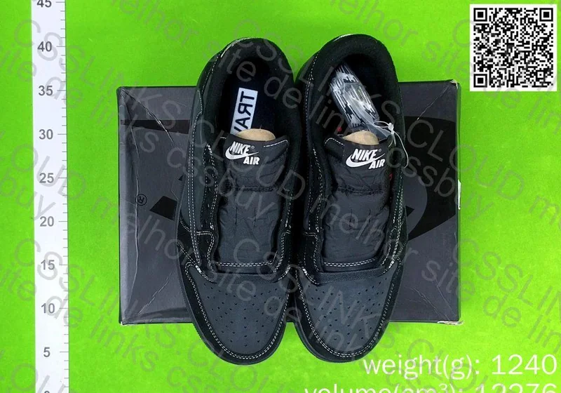 AJ1 Black Phantom FK B Grade 6