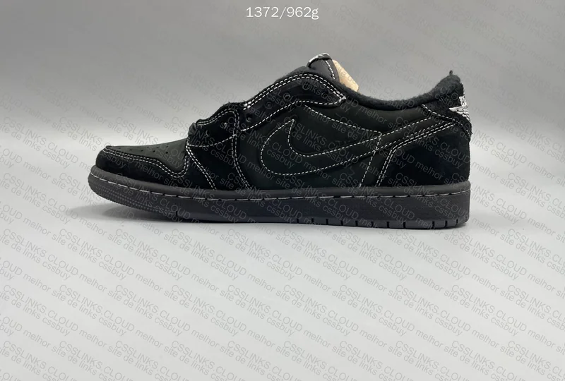AJ1 Black Phantom Travis Scott 5