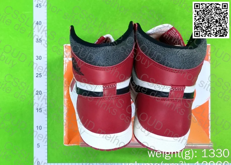 AJ1 Chicago Lost and Found FK B Grade 2