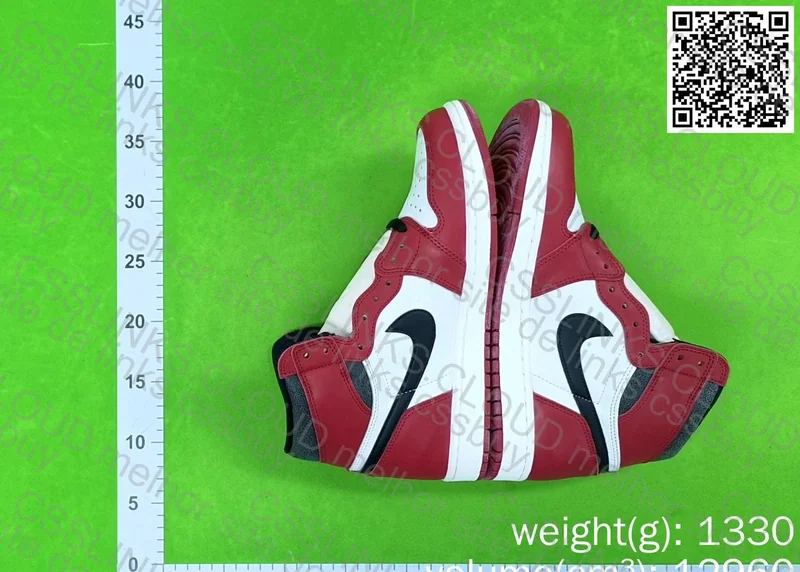 AJ1 Chicago Lost and Found FK B Grade 3