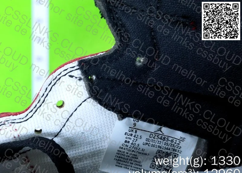 AJ1 Chicago Lost and Found FK B Grade 5