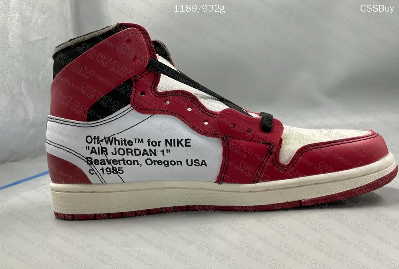 AJ1 CHICAGO X OFF WHITE 8
