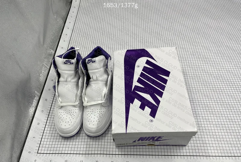 AJ1 Court Purple/Metallic with Measurements 2
