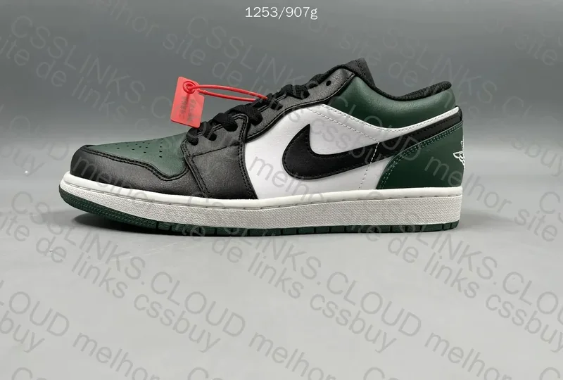 AJ1 Green Toe