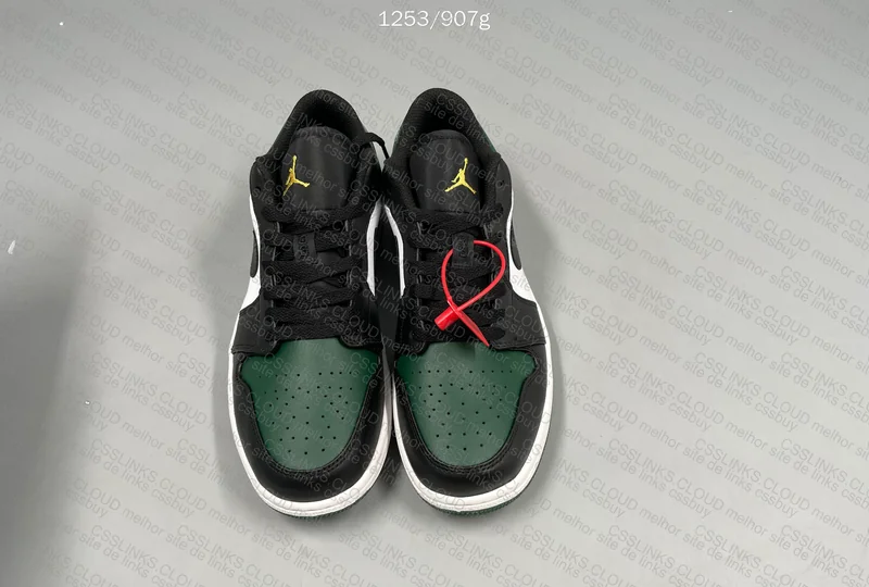 AJ1 Green Toe 5