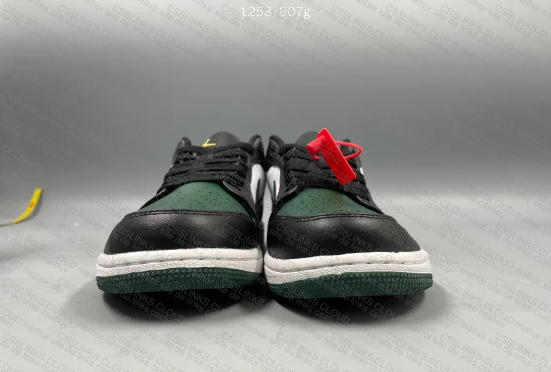 AJ1 Green Toe 7