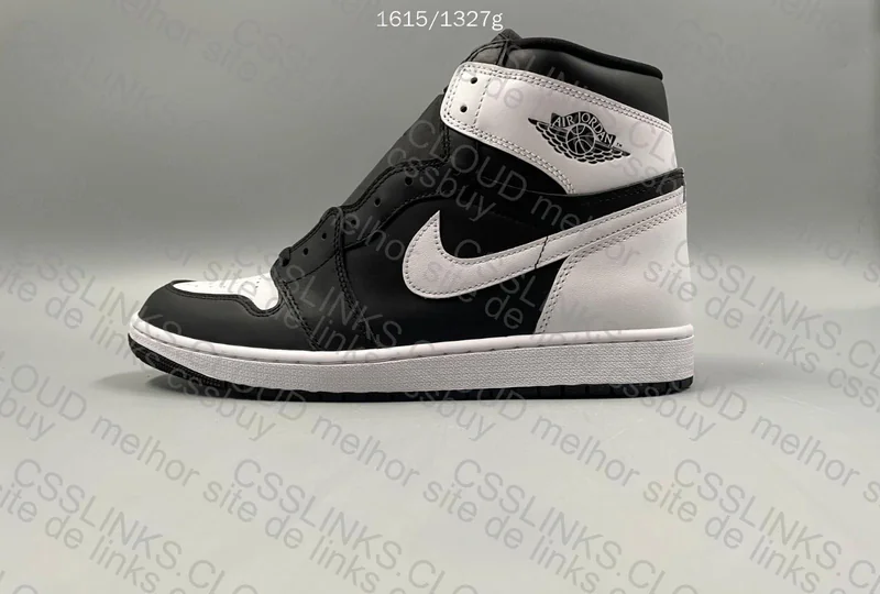 AJ1 HIGH Black and White
