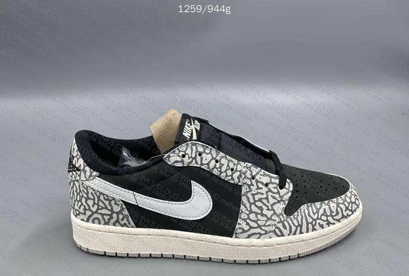 AJ1 LOW BLACK CEMENT 7