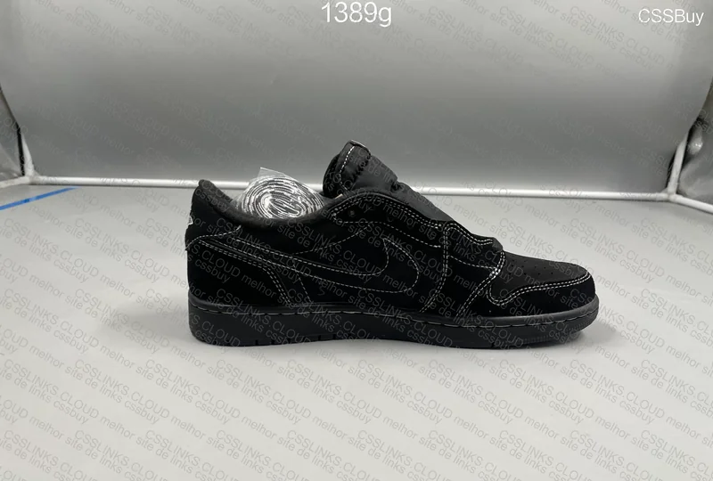 AJ1 Low Black Pathon 2