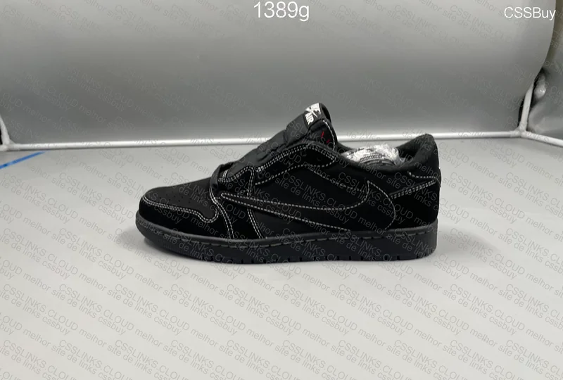 AJ1 Low Black Pathon 3