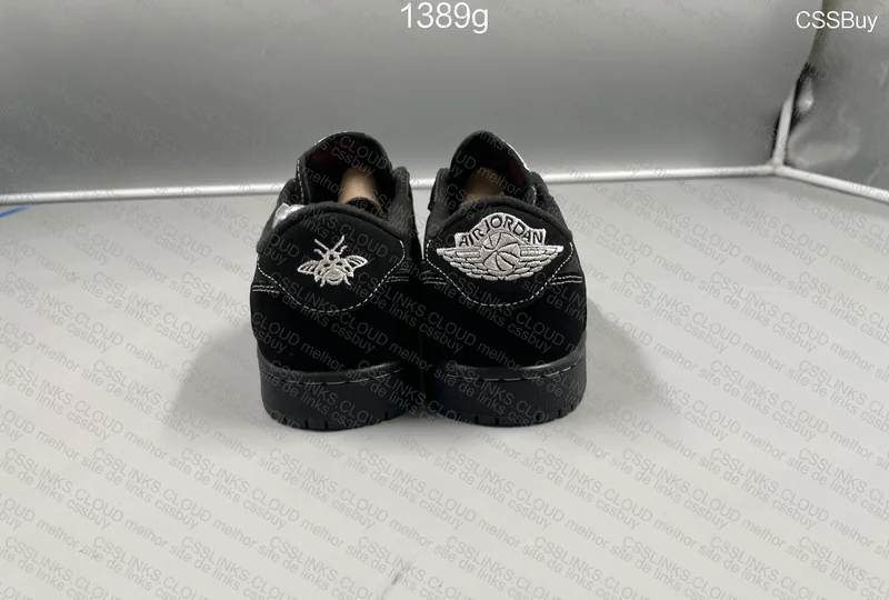 AJ1 Low Black Pathon 4