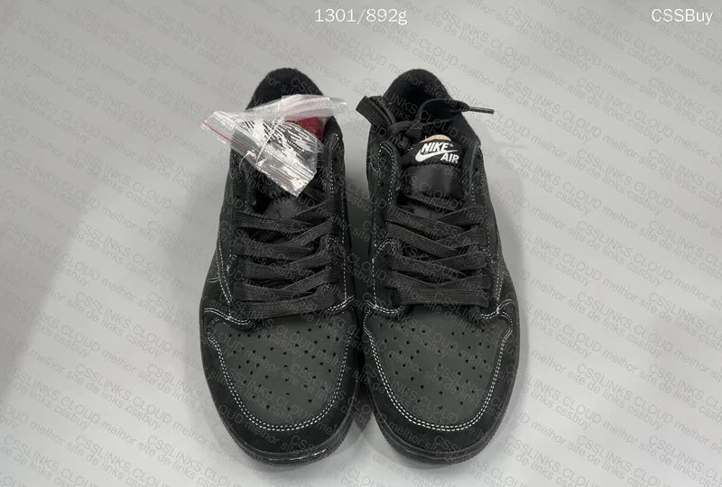 AJ1 Low Black Phantom 2