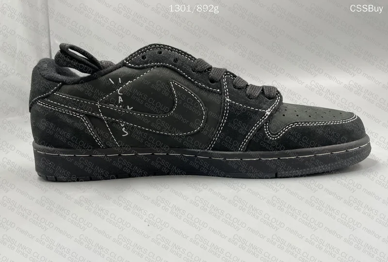 AJ1 Low Black Phantom 8
