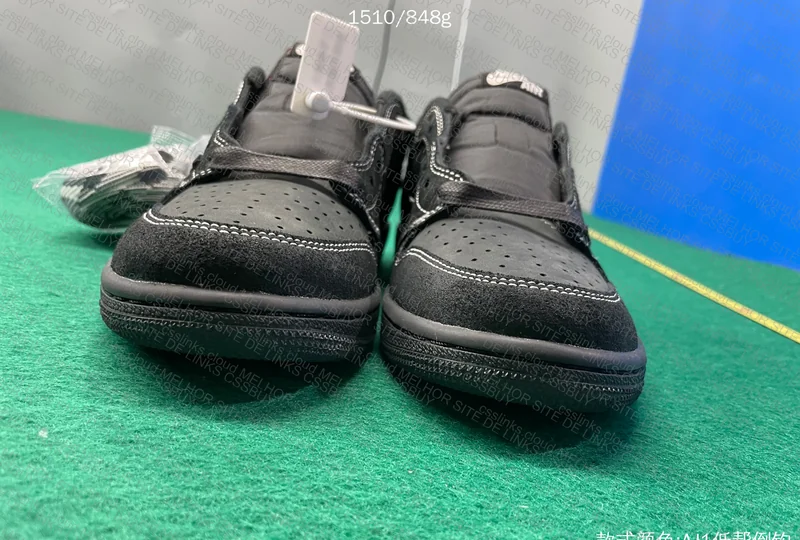 AJ1 Low - Black Phantom 7