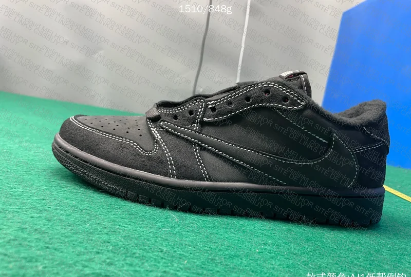 AJ1 Low - Black Phantom 8