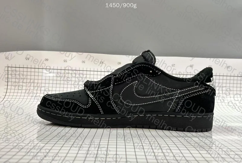 aj1 low black phantom PK4.0 6