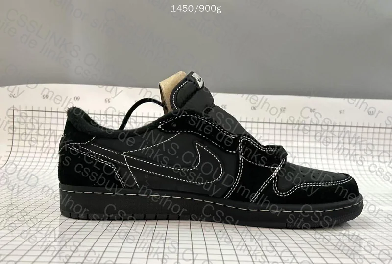aj1 low black phantom PK4.0 8