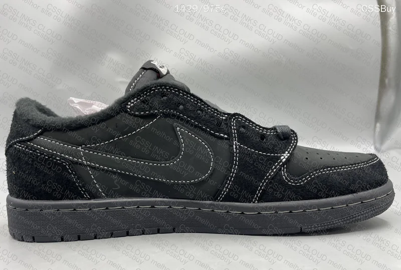 AJ1 Low Black Phantom Travis Scott 3