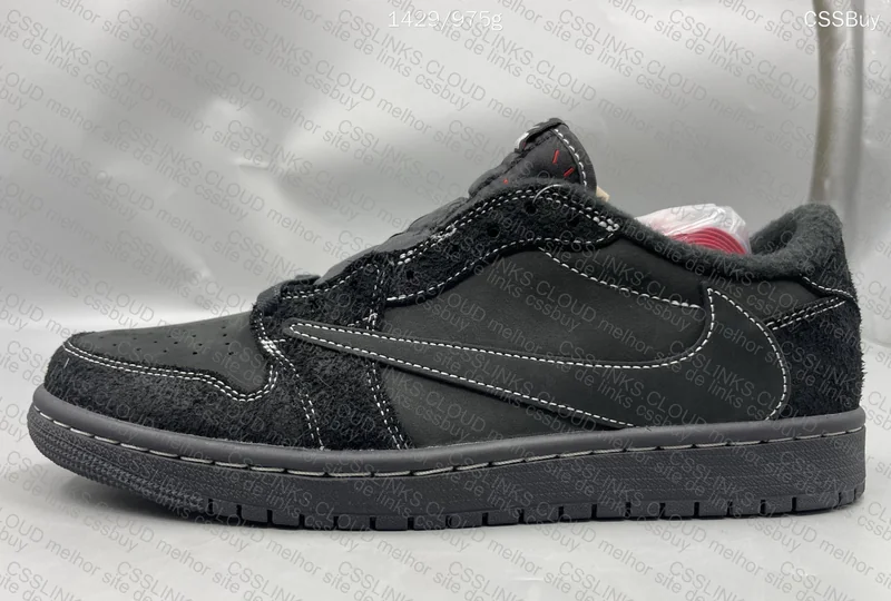 AJ1 Low Black Phantom Travis Scott 6