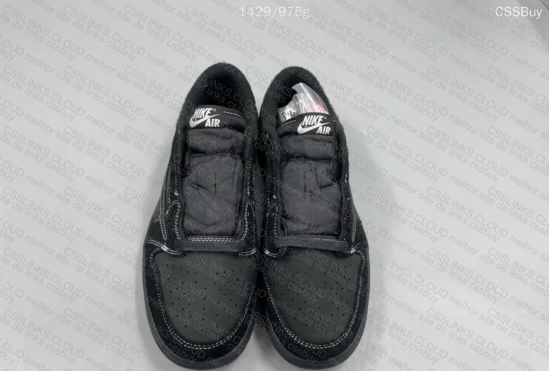 AJ1 Low Black Phantom Travis Scott 7