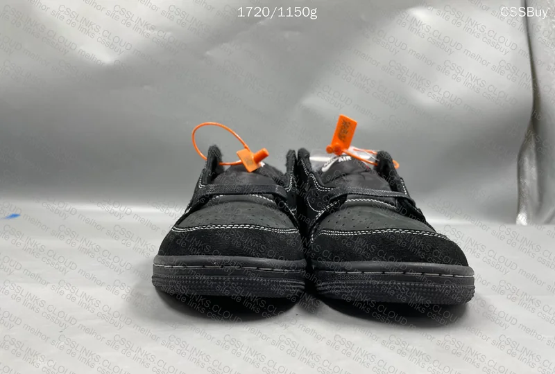 AJ1 Low Black Phantom Travis Scott 4