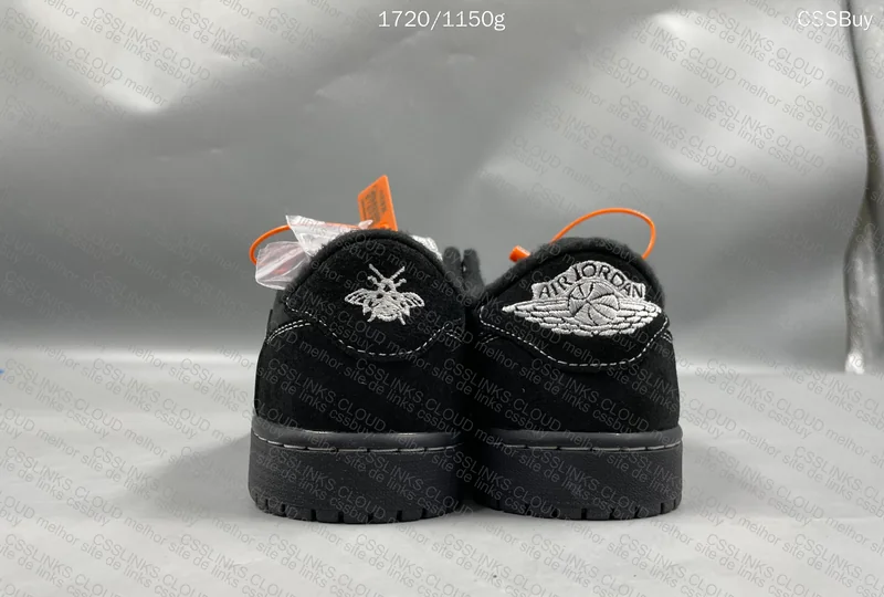 AJ1 Low Black Phantom Travis Scott 7