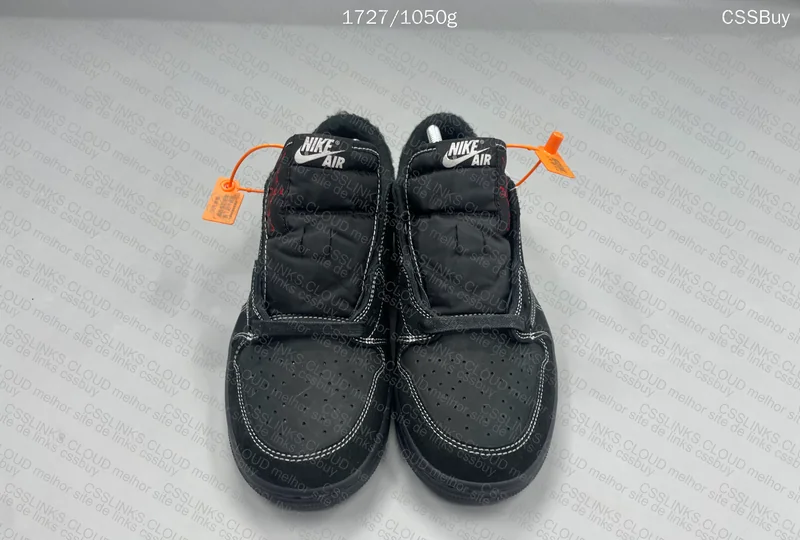 AJ1 Low Black Phantom Travis Scott ZOK
