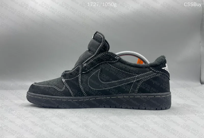 AJ1 Low Black Phantom Travis Scott ZOK 3