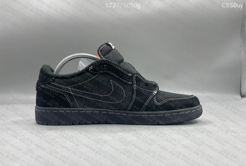 AJ1 Low Black Phantom Travis Scott ZOK 6