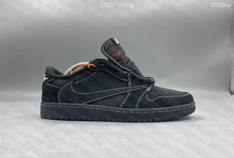 AJ1 Low Black Phantom Travis Scott ZOK 7