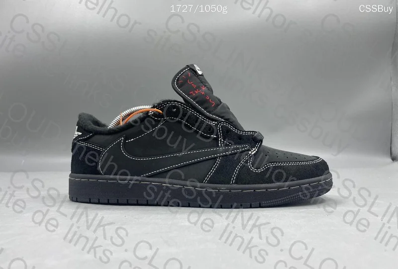 AJ1 Low Black Phantom Travis Scott ZOK 8