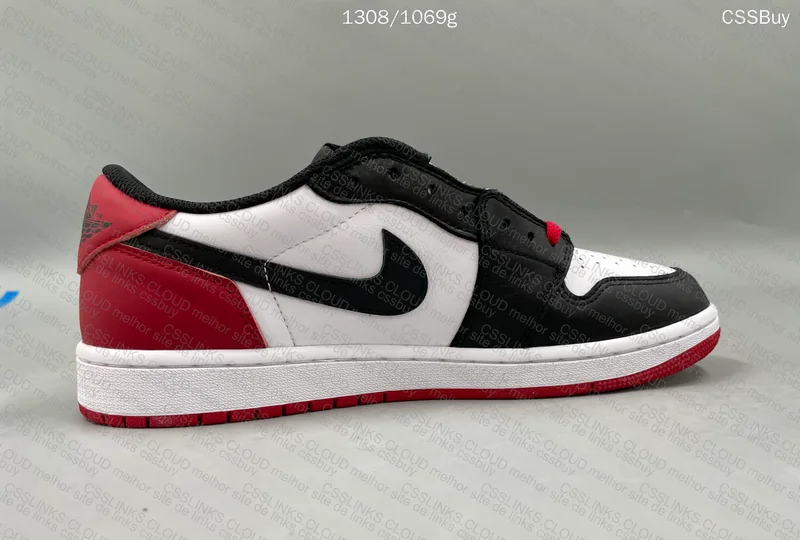 AJ1 LOW BLACK TOE 119Y 2