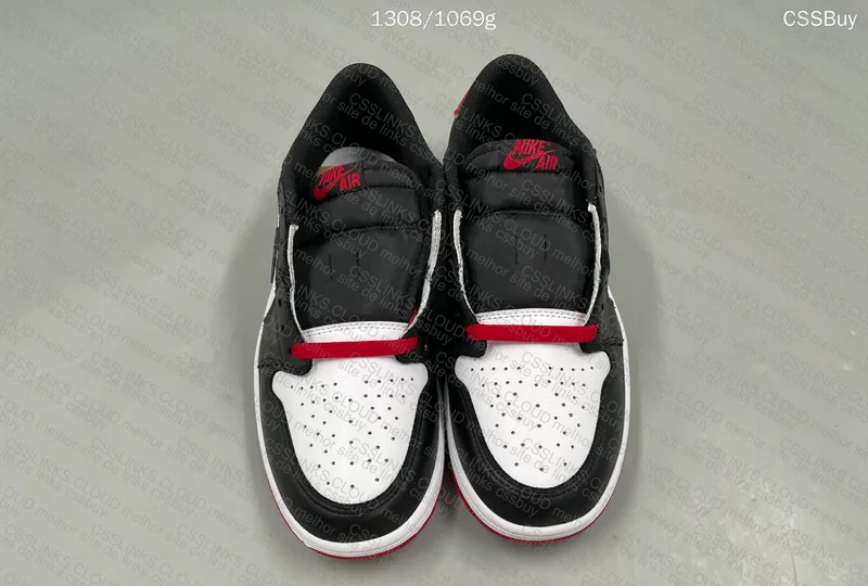 AJ1 LOW BLACK TOE 119Y 6