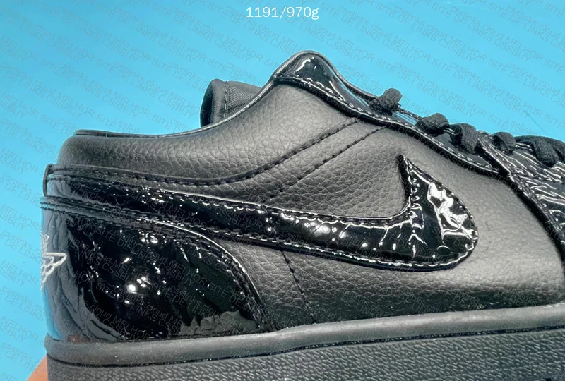 AJ1 Low Black Warrior 4