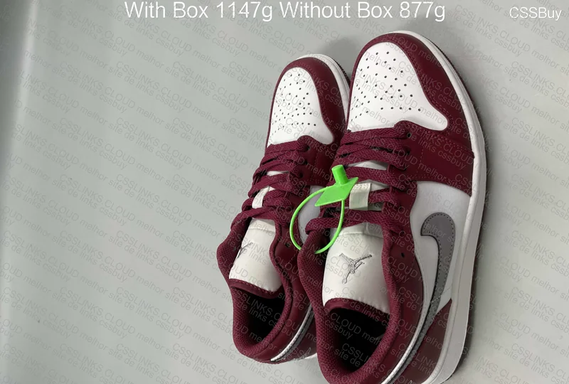 AJ1 low Bordeaux
