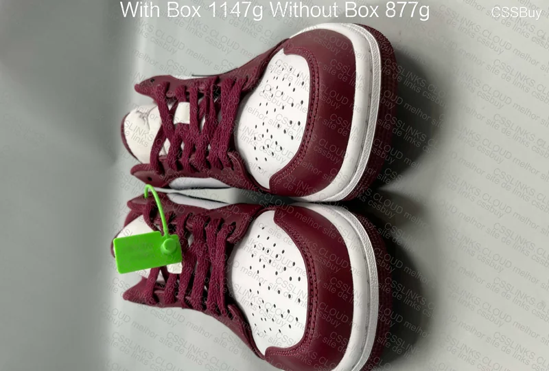 AJ1 low Bordeaux 2
