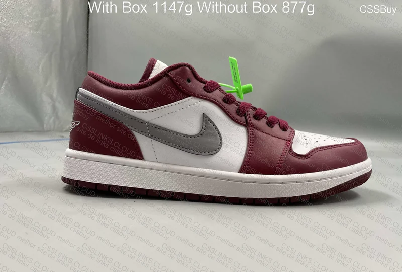 AJ1 low Bordeaux 4