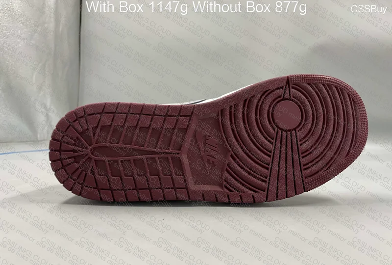 AJ1 low Bordeaux 6