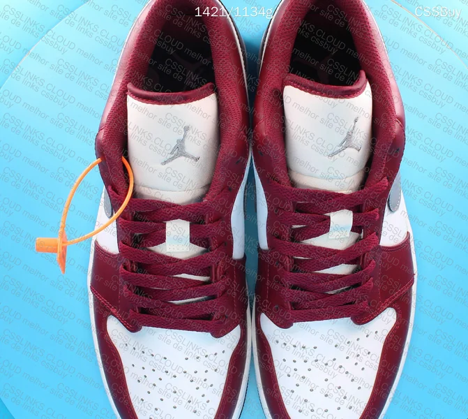 AJ1 LOW BORDEAUX 3
