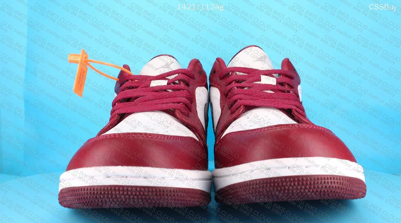 AJ1 LOW BORDEAUX 5